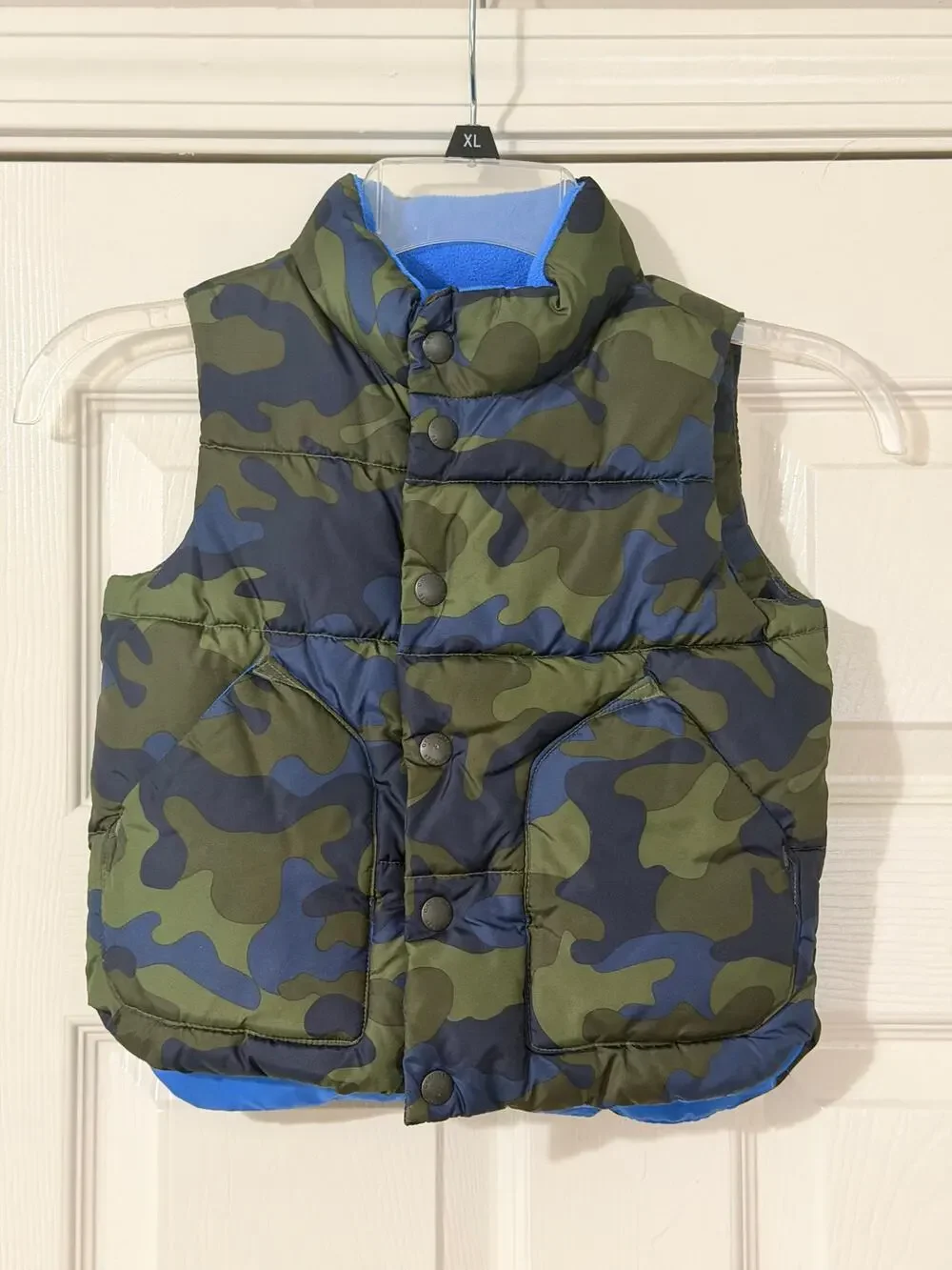 Baby Gap Toddler Camo Puffer Vest Size 3